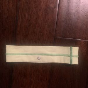 Light green lululemon headband
